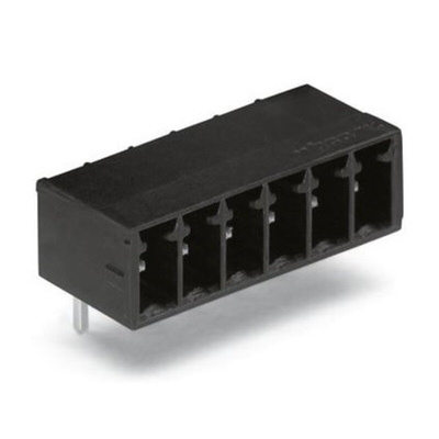 Wago 3.5mm Pitch 2 Way Pluggable Terminal Block, Header