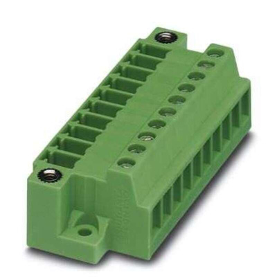 Phoenix Contact 3.81mm Pitch 6 Way Pluggable Terminal Block, Header
