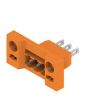 Weidmuller 5.08mm Pitch 3 Way Pluggable Terminal Block, Header, PCB Mount