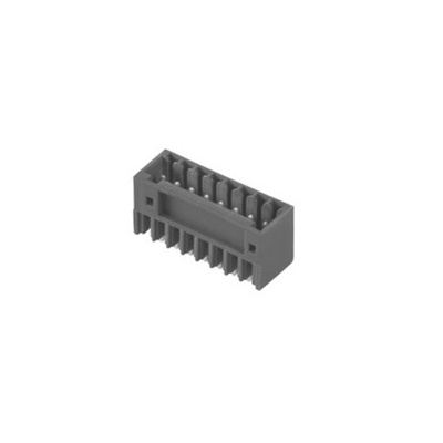 Weidmuller 2.5mm Pitch 3 Way Pluggable Terminal Block, Header, PCB Mount