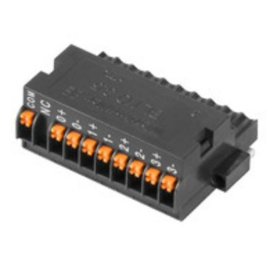 Weidmuller 3.5mm Pitch 10 Way Pluggable Terminal Block, Plug, PCB