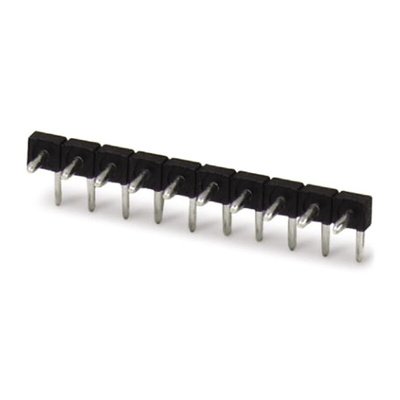 Phoenix Contact 3.5mm Pitch 13 Way Pluggable Terminal Block, Pin Header, Solder Termination