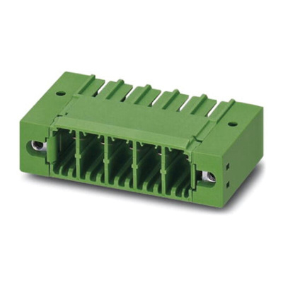 Phoenix Contact 7.62mm Pitch 11 Way Pluggable Terminal Block, Header, Solder Termination