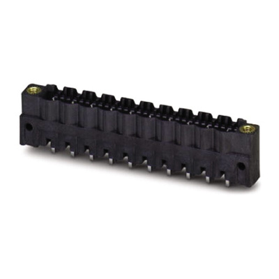 Phoenix Contact 5.08mm Pitch 3 Way Pluggable Terminal Block, Header, Through Hole, Solder Termination
