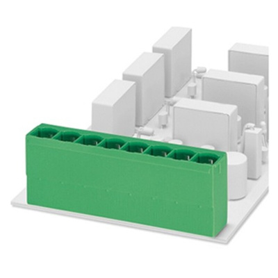 Phoenix Contact 10.16mm Pitch 3 Way Pluggable Terminal Block, Header, Solder Termination
