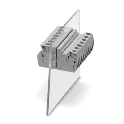 Phoenix Contact 5.08mm Pitch 10 Way Pluggable Terminal Block, Header, Solder Termination