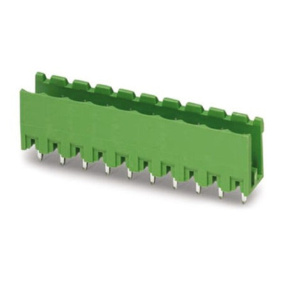 Phoenix Contact 5.0mm Pitch 16 Way Pluggable Terminal Block, Header, Solder Termination