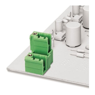 Phoenix Contact 5.08mm Pitch 12 Way Right Angle Pluggable Terminal Block, Header, Through Hole, Solder Termination