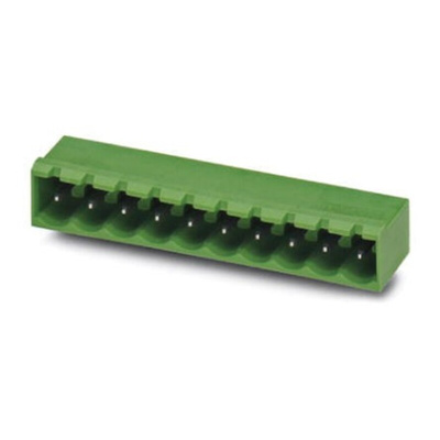 Phoenix Contact 5.08mm Pitch 22 Way Pluggable Terminal Block, Header, Solder Termination