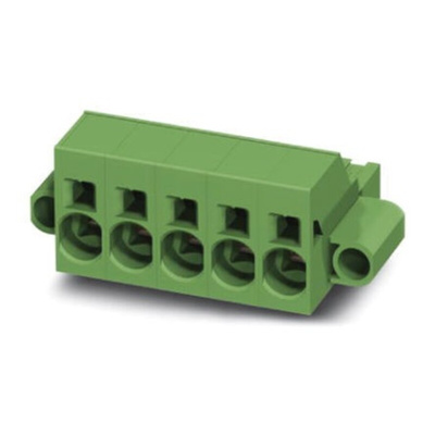Phoenix Contact 7.5mm Pitch 11 Way Right Angle Pluggable Terminal Block, Header, Through Hole, Solder Termination