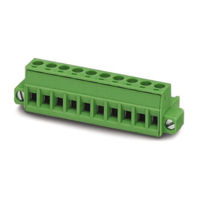 Phoenix Contact 5.08mm Pitch 19 Way Pluggable Terminal Block, Plug, Screw Termination