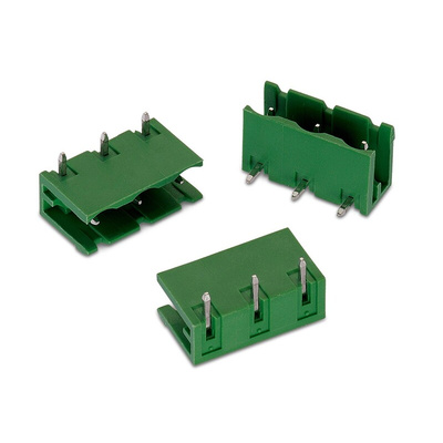 Wurth Elektronik 7.62mm Pitch 5 Way Pluggable Terminal Block, Header, PCB Mount, Solder Termination