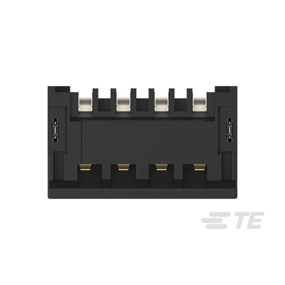 TE Connectivity 5mm Pitch 4 Way Pluggable Terminal Block, Header, Through Hole