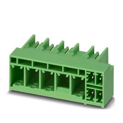 Phoenix Contact 7.62mm Pitch 8 Way Pluggable Terminal Block, Hybrid Header