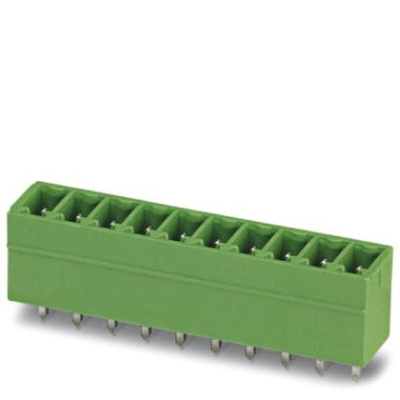 Phoenix Contact 3.5mm Pitch 7 Way Pluggable Terminal Block, Header, Through Hole