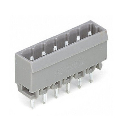 Wago 5mm Pitch 3 Way Pluggable Terminal Block, Header