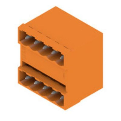 Weidmuller 5.08mm Pitch 10 Way Pluggable Terminal Block, Header, PCB Mount