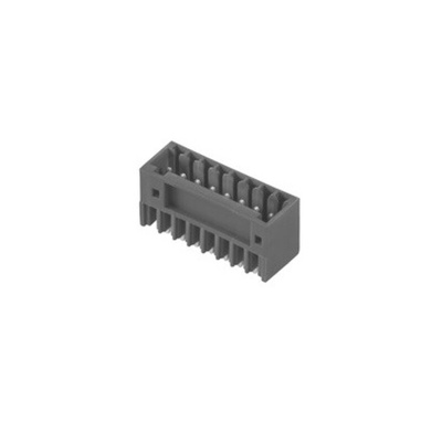 Weidmuller 2.5mm Pitch 4 Way Pluggable Terminal Block, Header, PCB Mount