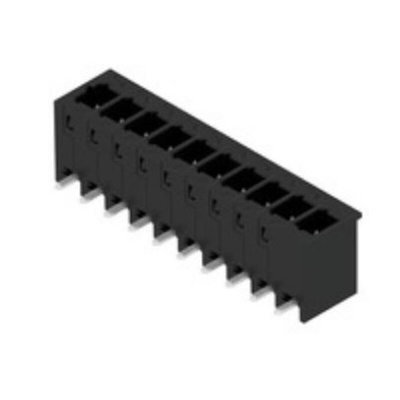 Weidmuller 5mm Pitch 10 Way Pluggable Terminal Block, Header, PCB Mount