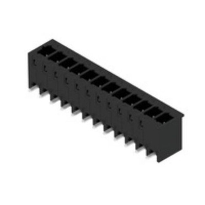 Weidmuller 5mm Pitch 12 Way Pluggable Terminal Block, Header, PCB Mount