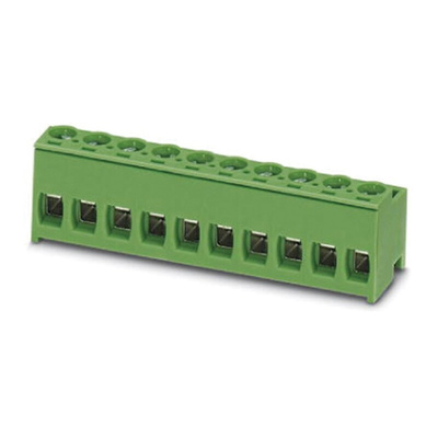 Phoenix Contact 5mm Pitch 11 Way Pluggable Terminal Block, Plug, Screw Termination