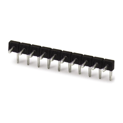 Phoenix Contact 3.5mm Pitch 19 Way Pluggable Terminal Block, Pin Header, Solder Termination