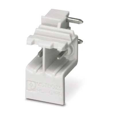 Phoenix Contact 5.0mm Pitch 2 Way Pluggable Terminal Block, Header, Solder Termination