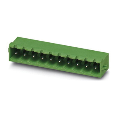 Phoenix Contact 5.0mm Pitch 12 Way Pluggable Terminal Block, Header, Solder Termination