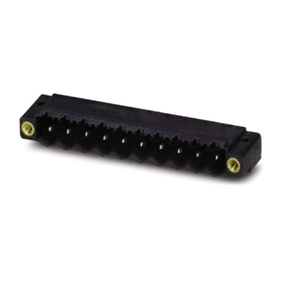 Phoenix Contact 5.08mm Pitch 11 Way Right Angle Pluggable Terminal Block, Header, Through Hole, Solder Termination