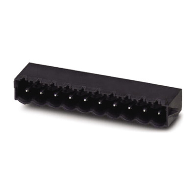 Phoenix Contact 5.08mm Pitch 11 Way Right Angle Pluggable Terminal Block, Header, Through Hole, Solder Termination