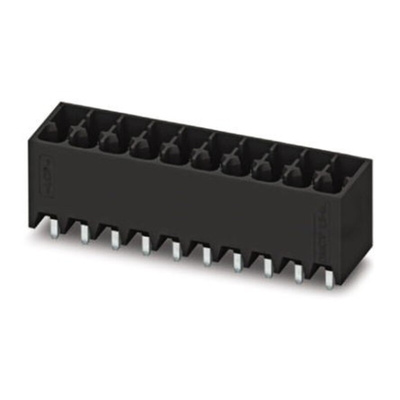 Phoenix Contact 5.08mm Pitch 16 Way Right Angle Pluggable Terminal Block, Header, Through Hole, Solder Termination