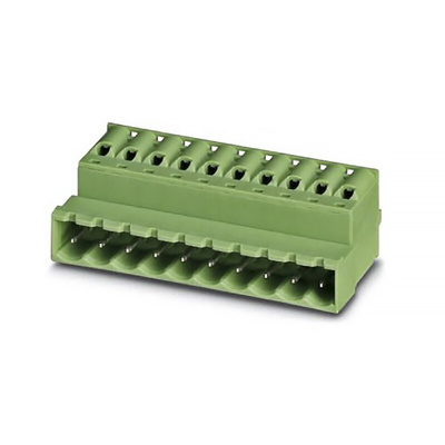 Phoenix Contact 5.08mm Pitch 6 Way Pluggable Terminal Block, Inverted Plug, Cable Mount, Spring Cage Termination