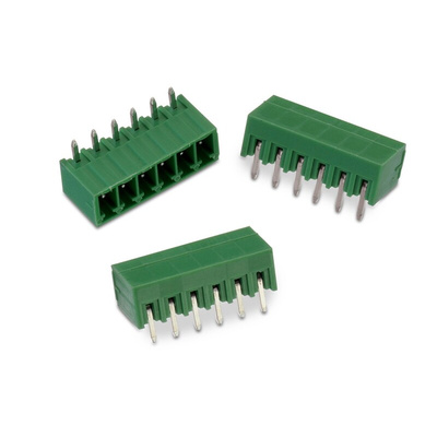 Wurth Elektronik 3.5mm Pitch 7 Way Pluggable Terminal Block, Header, PCB Mount, Solder Termination