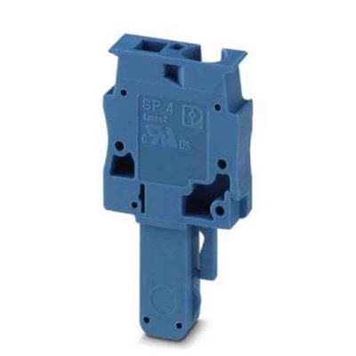 Phoenix Contact 6.2mm Pitch Pluggable Terminal Block, Plug, DIN Rail, Spring Cage Termination
