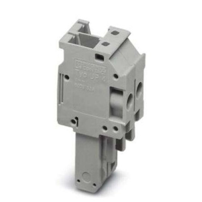 Phoenix Contact 2 Way Pluggable Terminal Block, Plug, DIN Rail, Screw Termination