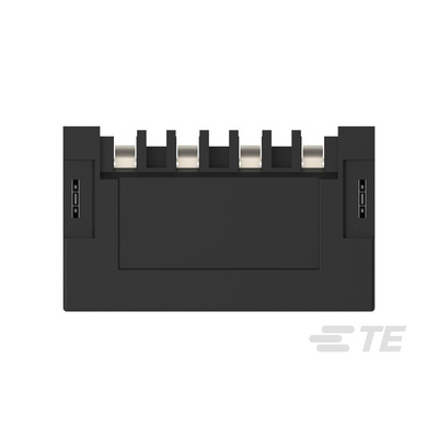 TE Connectivity 5mm Pitch 4 Way Pluggable Terminal Block, Header, Through Hole