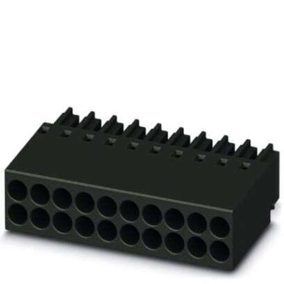 Phoenix Contact 2.54mm Pitch 5 Way Pluggable Terminal Block, Plug, Plug-In