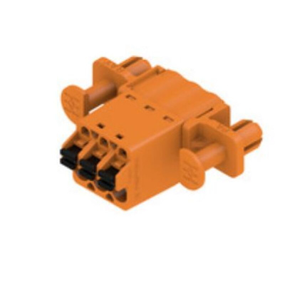 Weidmuller 5.08mm Pitch 3 Way Pluggable Terminal Block, Header, PCB Mount