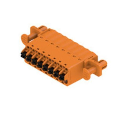 Weidmuller 5.08mm Pitch 8 Way Pluggable Terminal Block, Header, PCB Mount