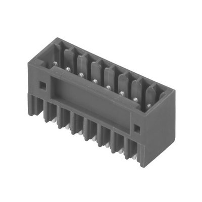 Weidmuller 2.5mm Pitch 6 Way Pluggable Terminal Block, Header, PCB Mount