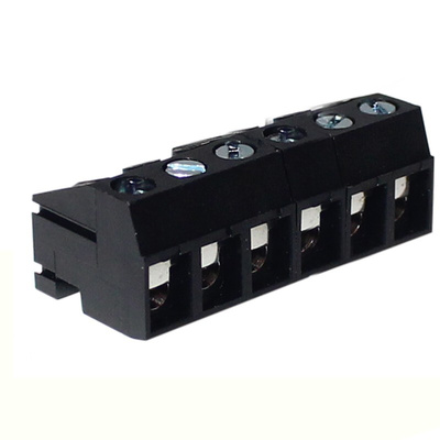 CAMDENBOSS 5mm Pitch 6 Way Right Angle Pluggable Terminal Block, Plug, Through Hole, Screw Termination