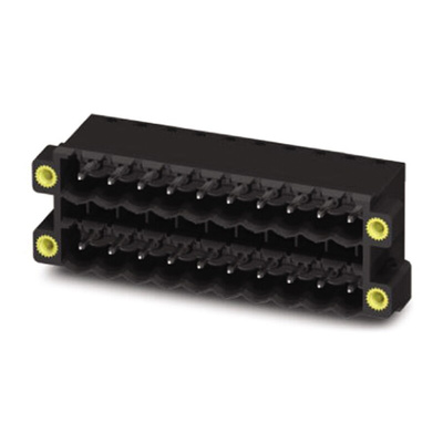 Phoenix Contact 5.0mm Pitch 5 Way Right Angle Pluggable Terminal Block, Header, Through Hole, Solder Termination