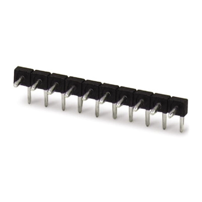 Phoenix Contact 3.5mm Pitch 18 Way Pluggable Terminal Block, Pin Header, Solder Termination
