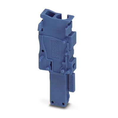 Phoenix Contact 1 Way Pluggable Terminal Block, Plug, Free Hanging (In Line), Screwless Termination