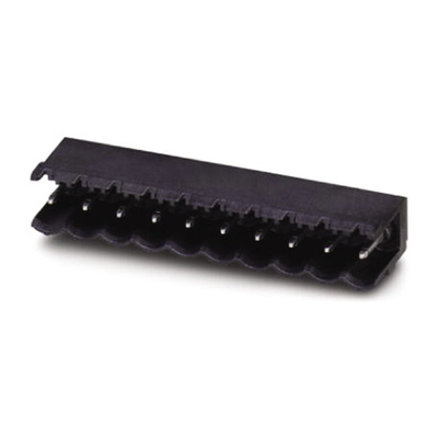 Phoenix Contact 5.08mm Pitch 3 Way Right Angle Pluggable Terminal Block, Header, Through Hole, Solder Termination