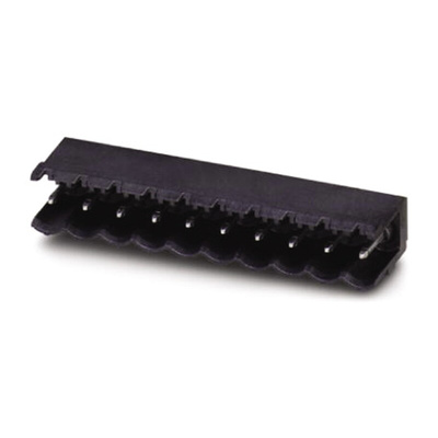 Phoenix Contact 5.08mm Pitch 12 Way Right Angle Pluggable Terminal Block, Header, Through Hole, Solder Termination