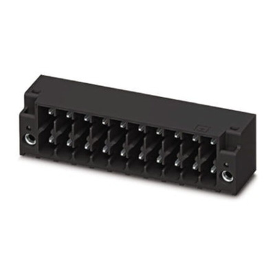 Phoenix Contact 3.81mm Pitch 17 Way Right Angle Pluggable Terminal Block, Header, Through Hole, Solder Termination