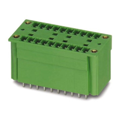Phoenix Contact 3.81mm Pitch 7 Way Pluggable Terminal Block, Header, Solder Termination