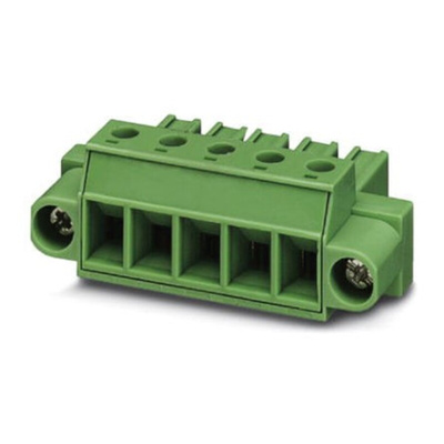 Phoenix Contact 5.08mm Pitch 13 Way Pluggable Terminal Block, Inverted Plug, Cable Mount, Screw Termination