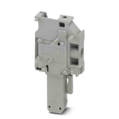 Phoenix Contact 6.2mm Pitch 1 Way Pluggable Terminal Block, Plug, DIN Rail, Screw Termination